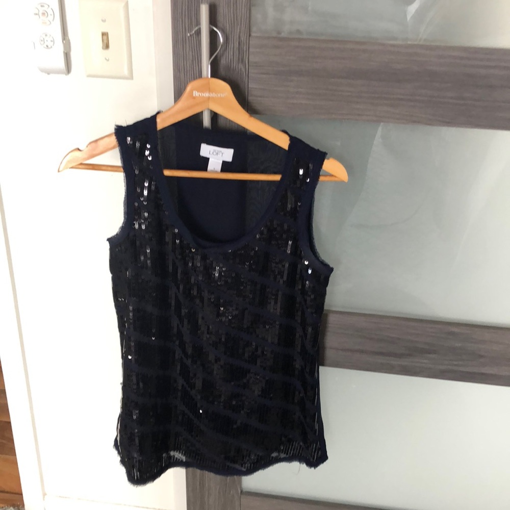 LOFT sparkle top